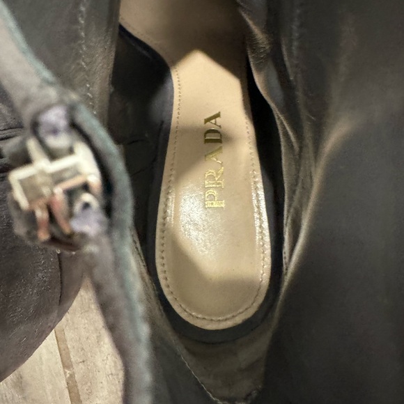 Prada Milano Dal 1913 Nebbia gray Boots - Picture 11 of 15